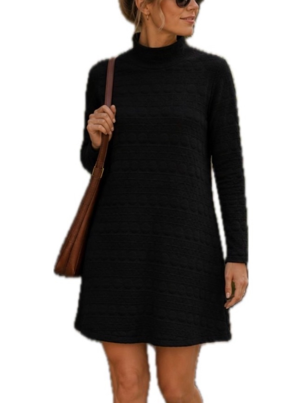 NWOT. MISSLOOK Black A-Line Dress. Size XXL.